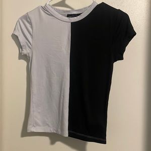 Cropped tee from rule21